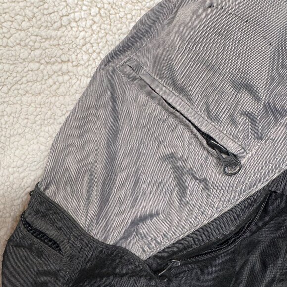 Joe Rocket Protective Padded Motorcycle Jacket Mens Size XL Large Black Gray - Picture 5 of 10